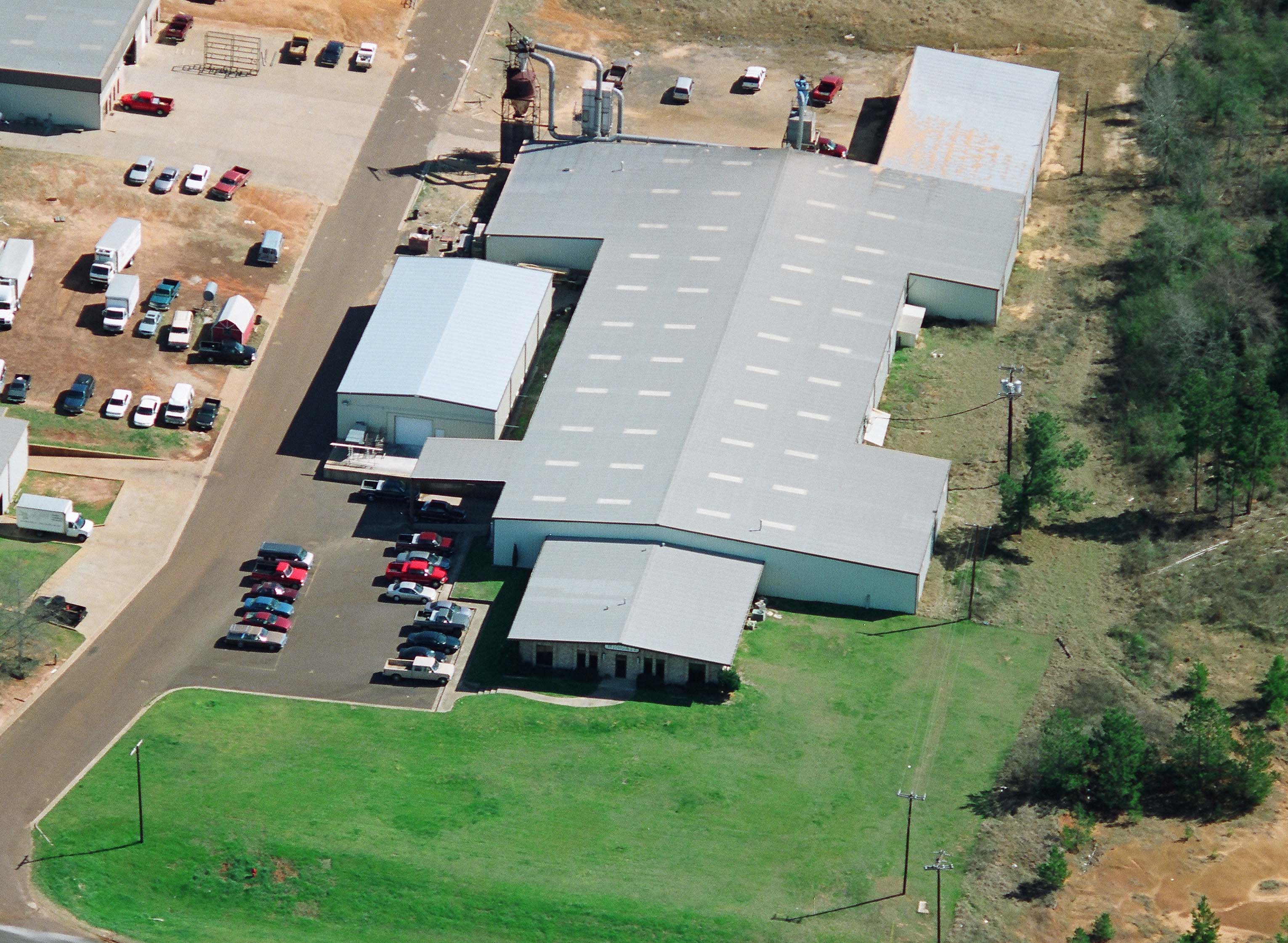 Aerial Shot of Wingate Architectural Millwork Company